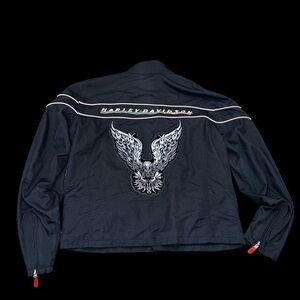 Mens Vintage Racing Harley Davidson Jacket